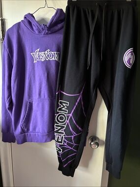 Marvel Venom Hoodie + Sweatpant Set